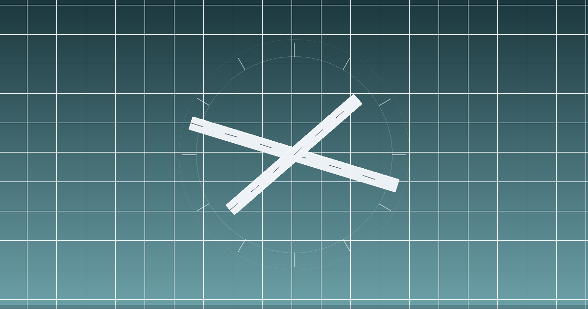 John C. Munro Hamilton International Airport（CYHM）の滑走路配置イメージ