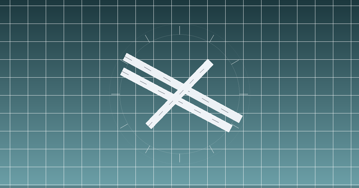 Moose Jaw Air Vice Marshal C. M. McEwen Airport（CYMJ）の滑走路配置イメージ