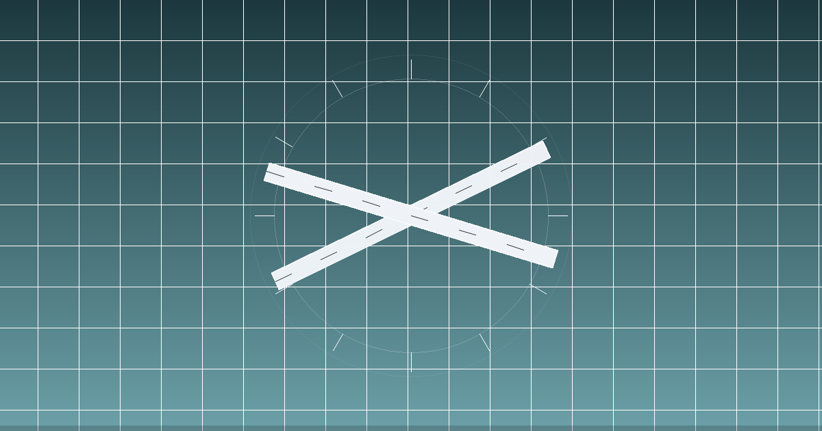 CFB Greenwood（CYZX）の滑走路配置イメージ