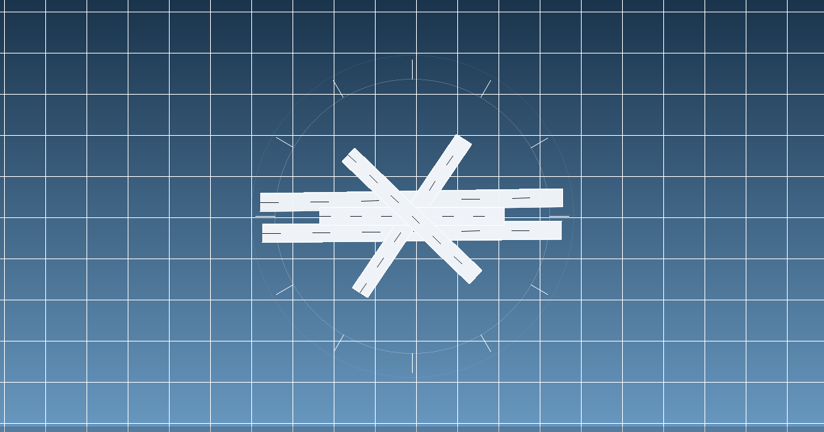 Midtjyllands Airport / Air Base Karup（EKKA）の滑走路配置イメージ