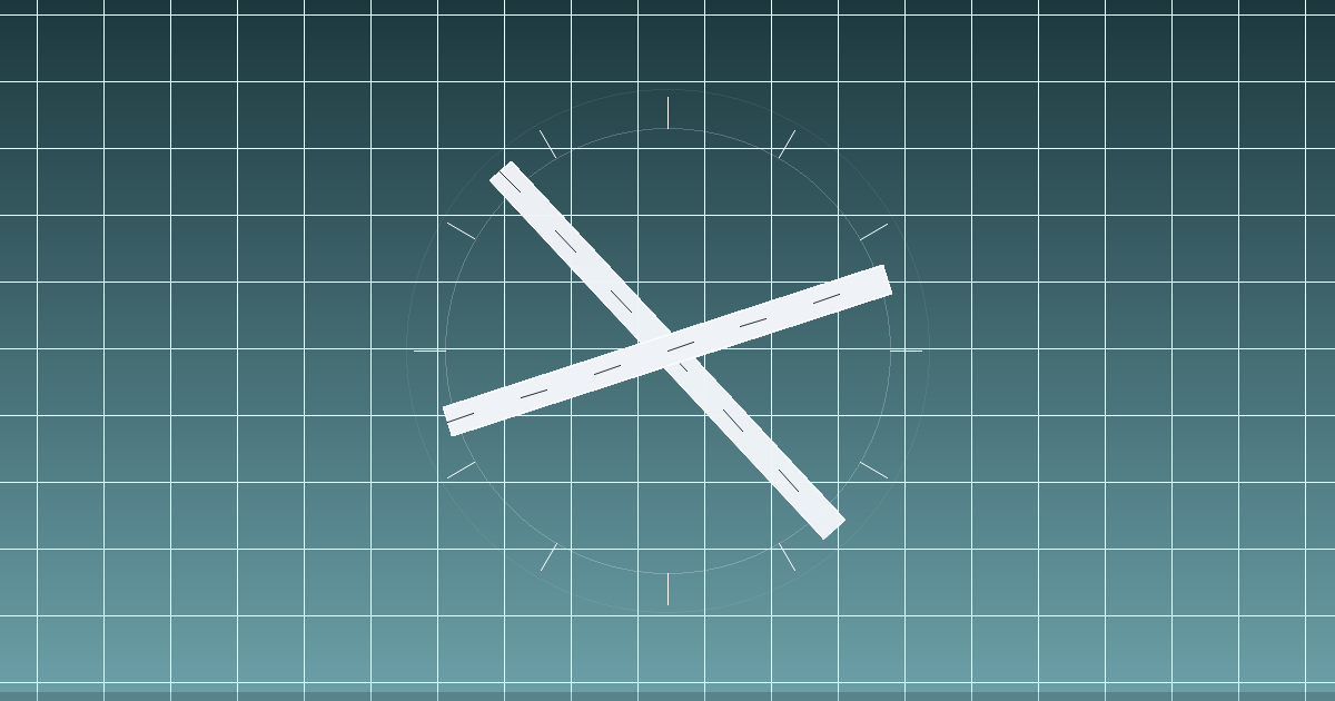 Milbank Municipal Airport（K1D1）の滑走路配置イメージ