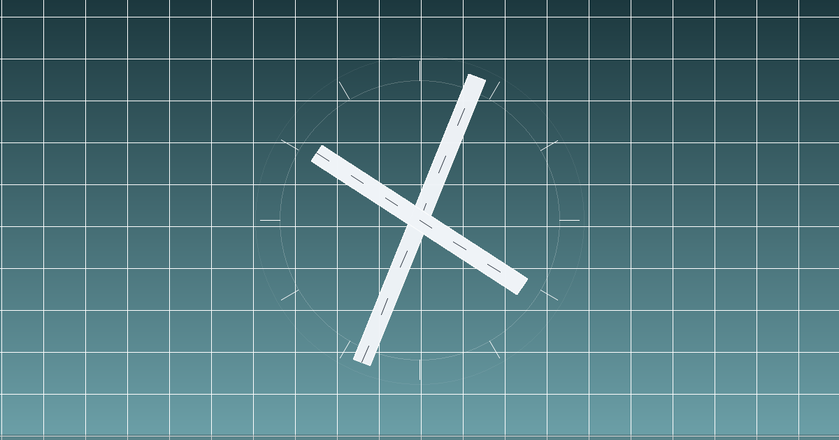 Atlantic Municipal Airport（KAIO）の滑走路配置イメージ