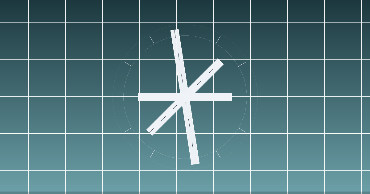 Kalamazoo/Battle Creek International Airport（KAZO）の滑走路配置イメージ