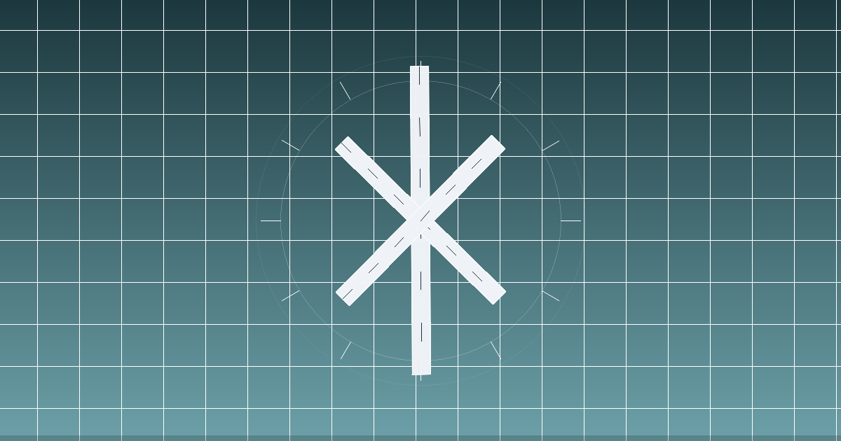 Stephens County Airport（KBKD）の滑走路配置イメージ