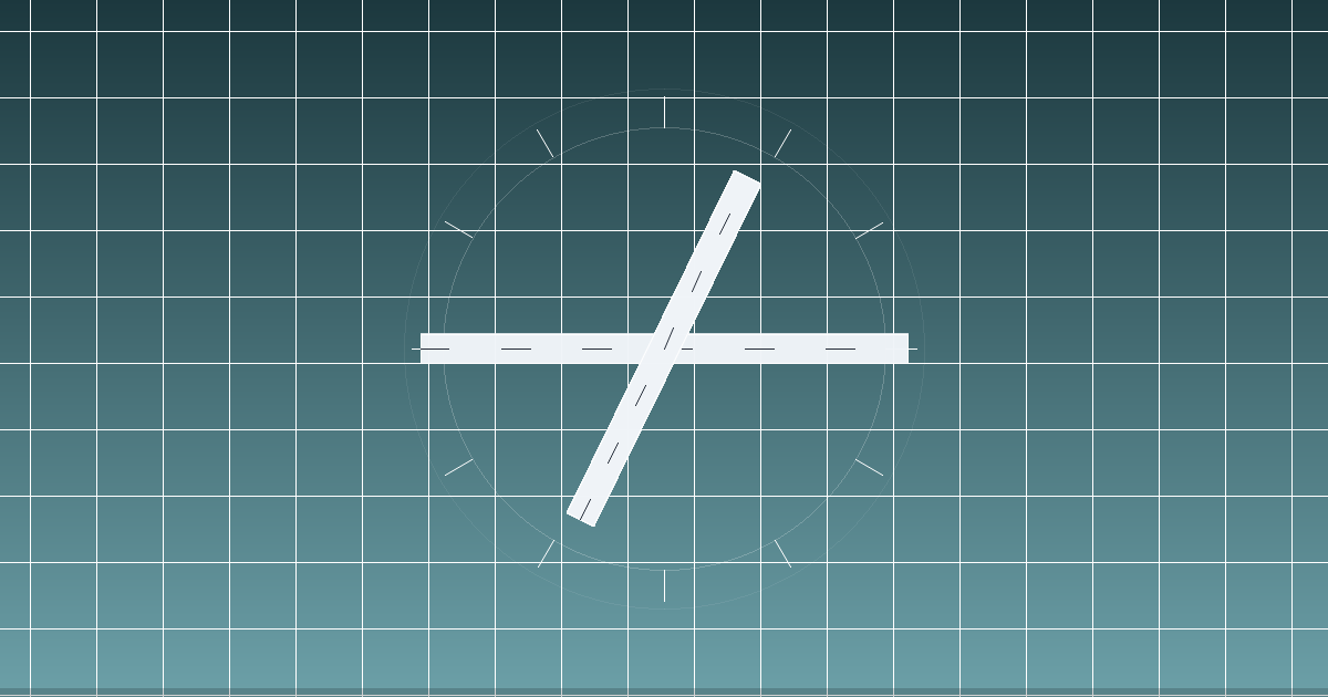 Brooksville–Tampa Bay Regional Airport（KBKV）の滑走路配置イメージ