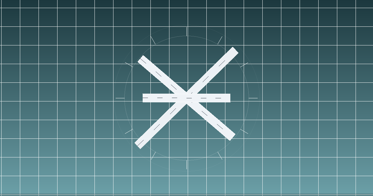 Clovis Municipal Airport（KCVN）の滑走路配置イメージ