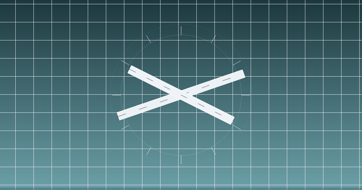Capital City Airport（KCXY）の滑走路配置イメージ