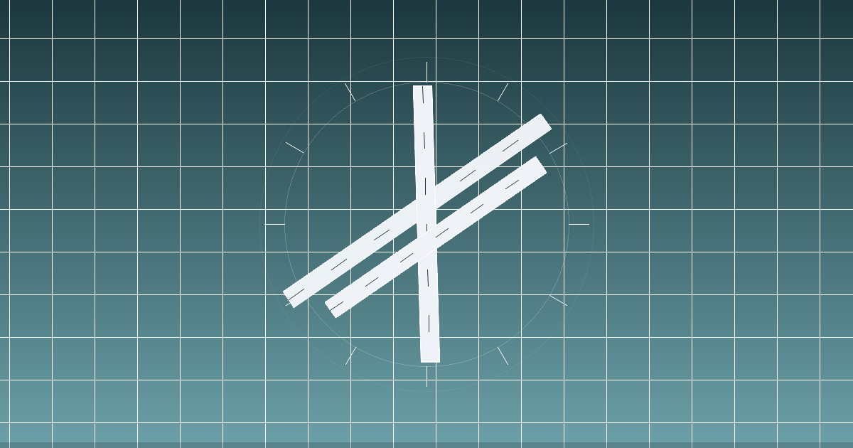 James M. Cox Dayton International Airport（KDAY）の滑走路配置イメージ