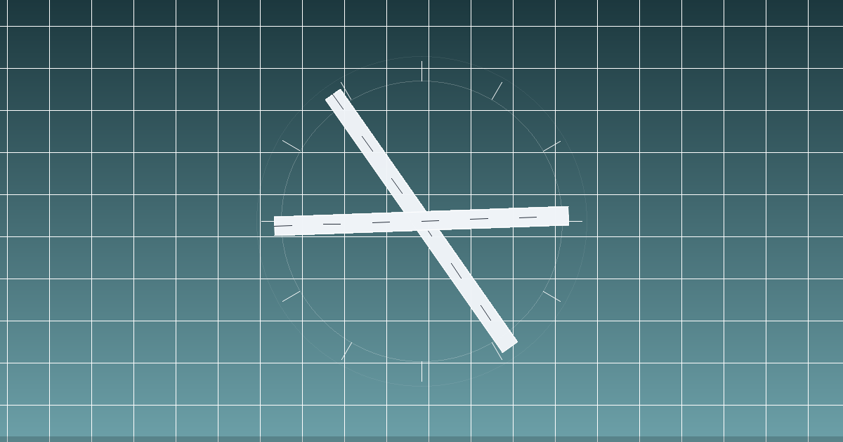 Columbia Gorge Regional Airport（KDLS）の滑走路配置イメージ