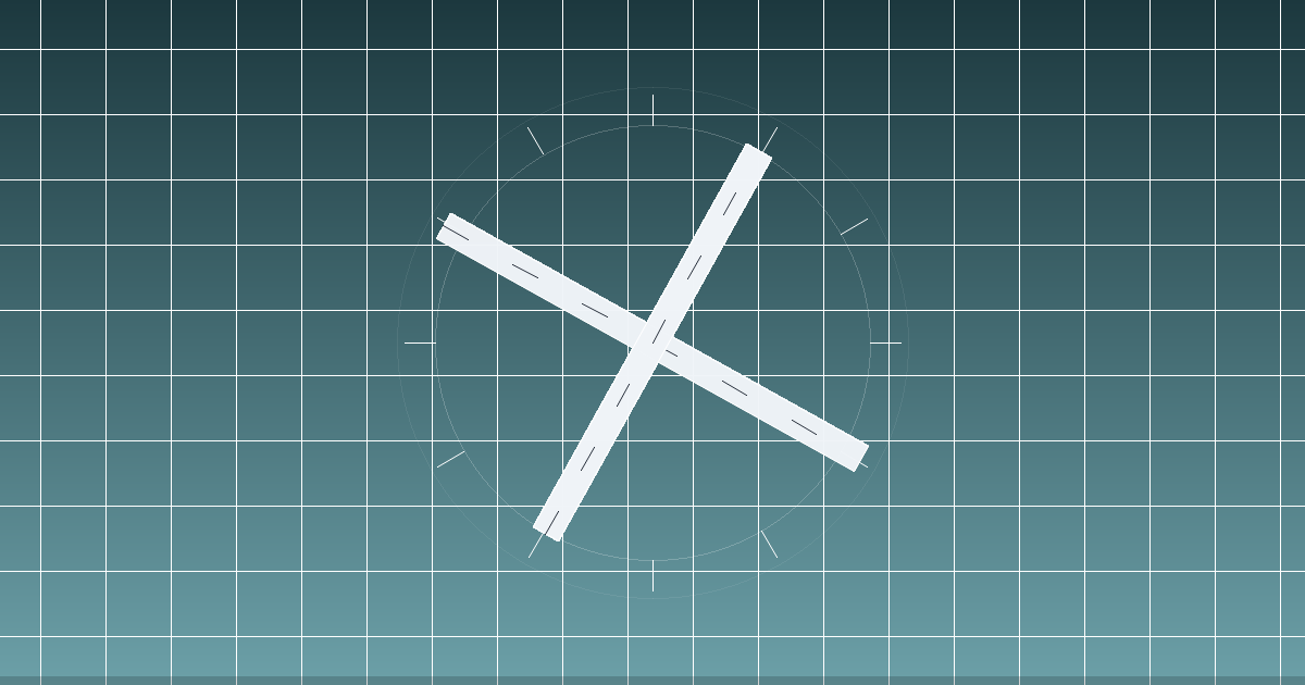 Needles Airport（KEED）の滑走路配置イメージ