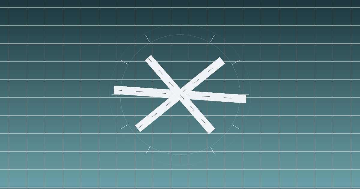 Eveleth–Virginia Municipal Airport（KEVM）の滑走路配置イメージ