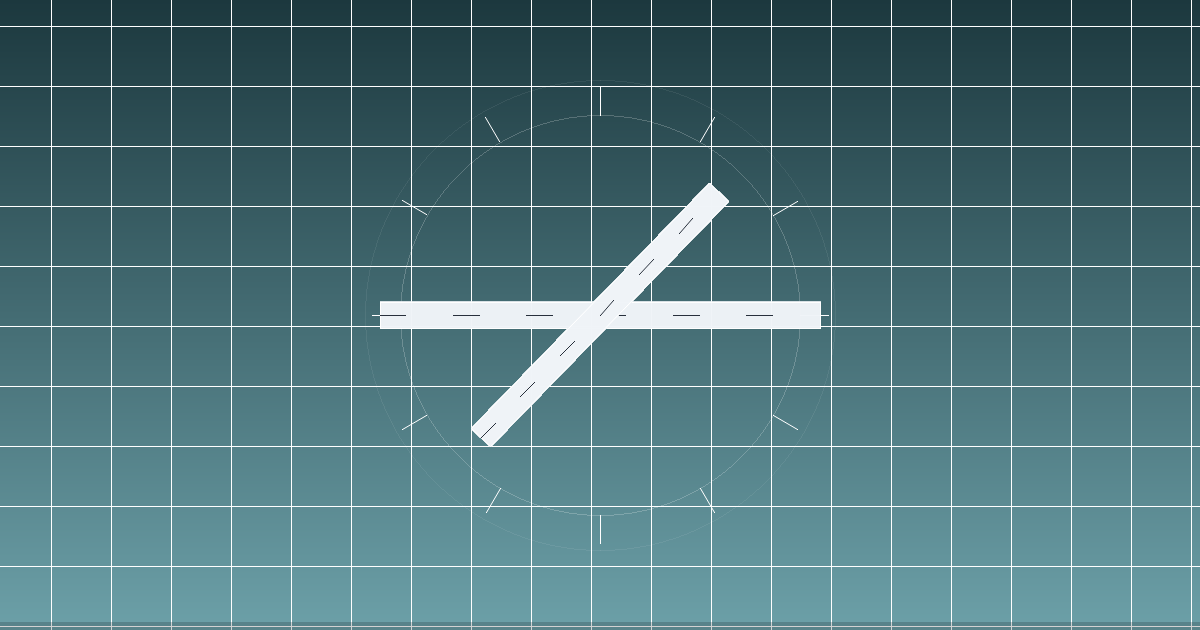 Saginaw County H.W. Browne Airport（KHYX）の滑走路配置イメージ