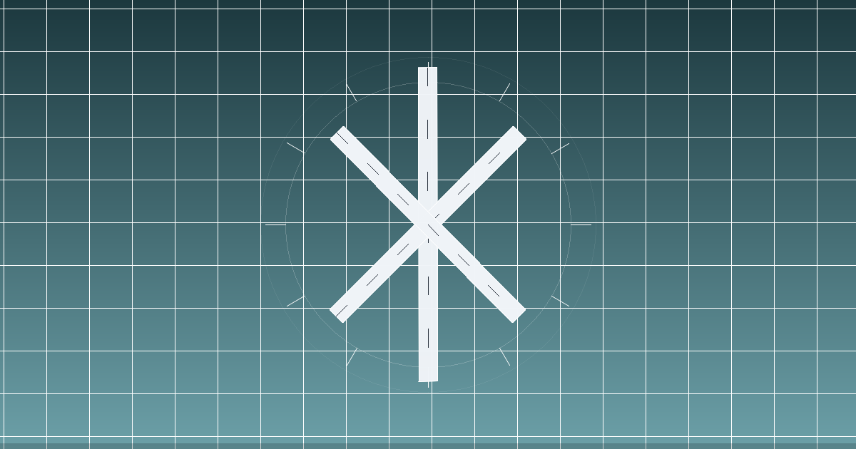 Larned Pawnee County Airport（KLQR）の滑走路配置イメージ