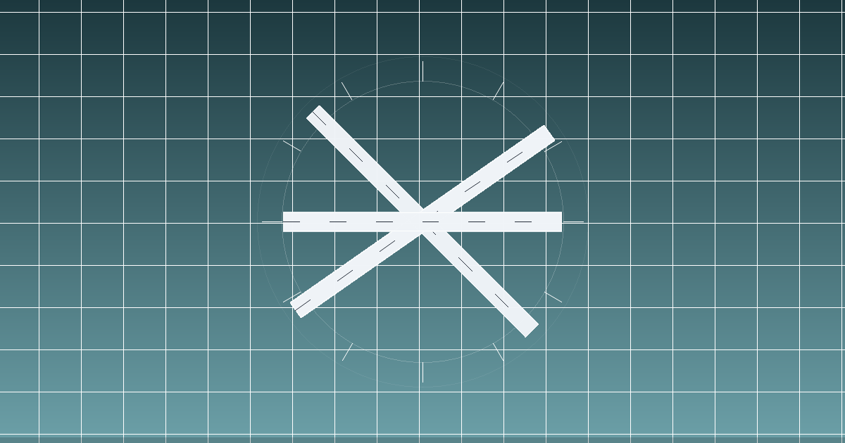 Las Cruces International Airport（KLRU）の滑走路配置イメージ