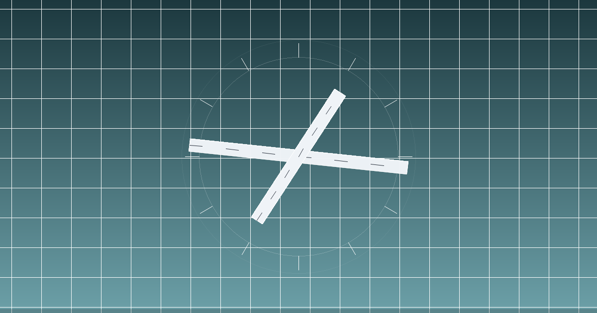 Montgomery Regional (Dannelly Field) Airport（KMGM）の滑走路配置イメージ