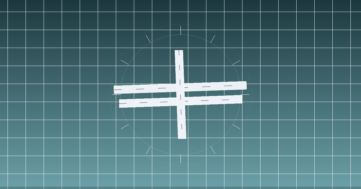 Oakland County International Airport（KPTK）の滑走路配置イメージ