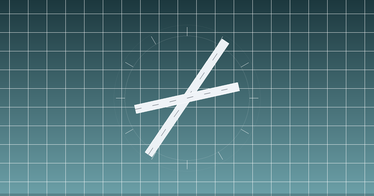 Raton Municipal Airport / Crews Field（KRTN）の滑走路配置イメージ