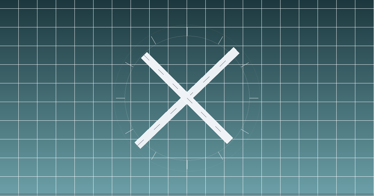 Texarkana Regional Airport (Webb Field)（KTXK）の滑走路配置イメージ