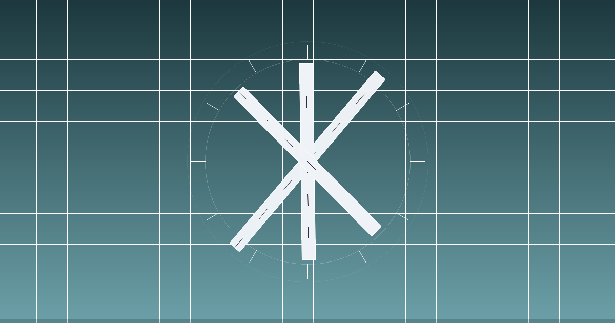 Quincy Regional Airport Baldwin Field（KUIN）の滑走路配置イメージ