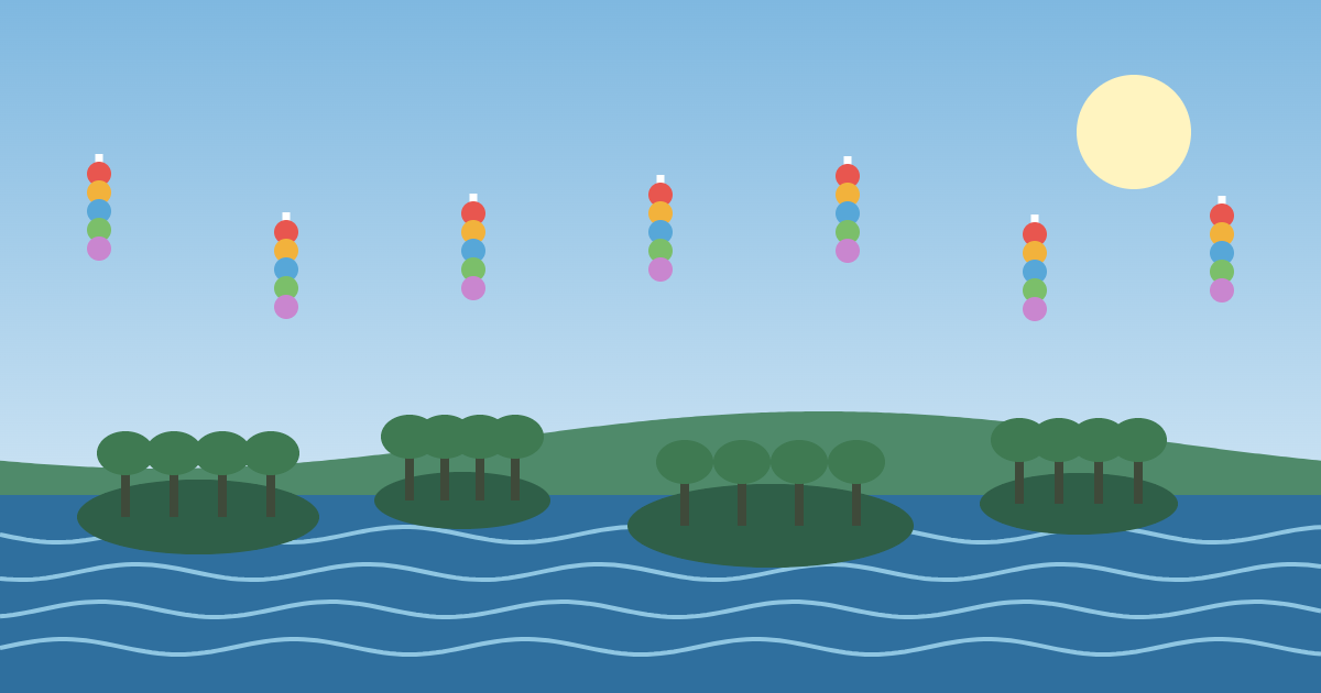 仙台・松島の風景イラスト